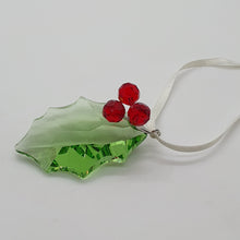 Lade das Bild in den Galerie-Viewer, SWAROVSKI Stechpalmenblatt Ornament Holly Leaf 870001