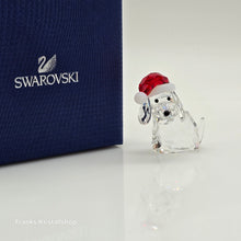 Lade das Bild in den Galerie-Viewer, SWAROVSKI Hund mit Nikolausmütze 5060449