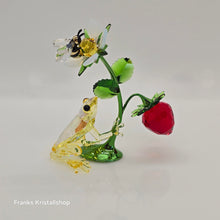 Lade das Bild in den Galerie-Viewer, SWAROVSKI Idyllia Frosch Biene und Erdbeere 5667599