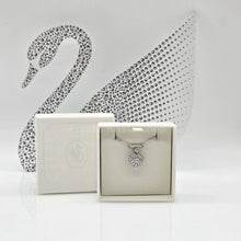Lade das Bild in den Galerie-Viewer, SWAROVSKI Idyllia Herz Halskette Weiß, Rhodiniert 5684386