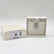 Lade das Bild in den Galerie-Viewer, SWAROVSKI Idyllia Herz Halskette Weiß, Rhodiniert 5684386