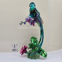 Lade das Bild in den Galerie-Viewer, SWAROVSKI Idyllia Vogel Quetzal und Orchidee 5682123