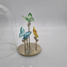 Lade das Bild in den Galerie-Viewer, SWAROVSKI Jungle Beats Schmetterling Glasglocke 5619219 oU