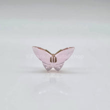 Lade das Bild in den Galerie-Viewer, SWAROVSKI Jungle Beats Schmetterling Magnet Brosche Pink Groß 5572154