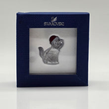 Lade das Bild in den Galerie-Viewer, SWAROVSKI Katze mit Nikolausmütze 5060448