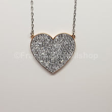 Lade das Bild in den Galerie-Viewer, SWAROVSKI Cupid Herz Halskette, Weiß, Rhodiniert 5198940 oU