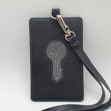 Lade das Bild in den Galerie-Viewer, SWAROVSKI Schlüssel- und Kofferanhänger Set Schwarz 1091463/2