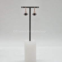 Lade das Bild in den Galerie-Viewer, SWAROVSKI Symbolica Kreolen Böser Blick, Blau, Roségold-Legierungsschicht 5425857