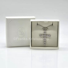 Lade das Bild in den Galerie-Viewer, SWAROVSKI Kreuz Halskette Insigne Weiß, Rhodiniert 5675573