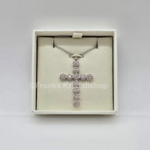 Lade das Bild in den Galerie-Viewer, SWAROVSKI Kreuz Halskette Insigne Weiß, Rhodiniert 5675573