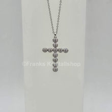 Lade das Bild in den Galerie-Viewer, SWAROVSKI Kreuz Halskette Insigne Weiß, Rhodiniert 5675573