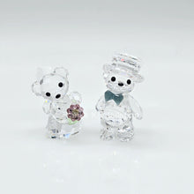 Lade das Bild in den Galerie-Viewer, SWAROVSKI Kris Bär Braut und Bräutigam Version 1 Hochzeit 842936 oU