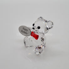 Lade das Bild in den Galerie-Viewer, SWAROVSKI Kris Bär Sonderausgabe 2017 Happy Birthday und A Message For You 5301574
