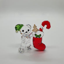 Lade das Bild in den Galerie-Viewer, SWAROVSKI Kris Bär Weihnachten 2020 mit Stiefel 5506812