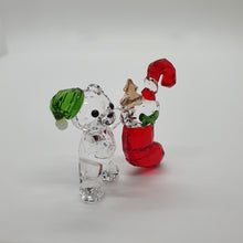 Lade das Bild in den Galerie-Viewer, SWAROVSKI Kris Bär Weihnachten 2020 mit Stiefel 5506812