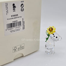 Lade das Bild in den Galerie-Viewer, SWAROVSKI Kris Bär Eine Sonnenblume für Dich Version 2 5705325