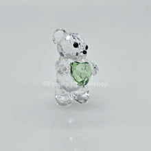 Lade das Bild in den Galerie-Viewer, SWAROVSKI Kris Bär Herz Geburtsstein August Grün 5126904