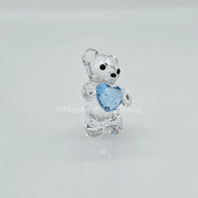 Lade das Bild in den Galerie-Viewer, SWAROVSKI Kris Bär Herz Geburtsstein März Blau 5126883