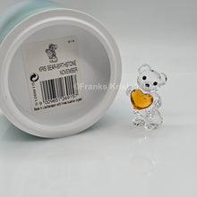 Lade das Bild in den Galerie-Viewer, SWAROVSKI Kris Bär Herz Geburtsstein November Topaz Orange 5126915