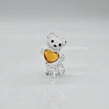 Lade das Bild in den Galerie-Viewer, SWAROVSKI Kris Bär Herz Geburtsstein November Topaz Orange 5126915
