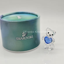 Lade das Bild in den Galerie-Viewer, SWAROVSKI Kris Bär Herz Geburtsstein September Blau 5126907