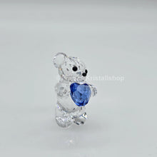 Lade das Bild in den Galerie-Viewer, SWAROVSKI Kris Bär Herz Geburtsstein September Blau 5126907