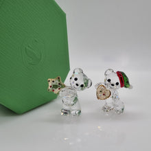 Lade das Bild in den Galerie-Viewer, SWAROVSKI Kris Bär Weihnachten 2022 mit Lebkuchen Herz und Stern 5627747