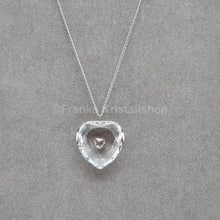 Lade das Bild in den Galerie-Viewer, SWAROVSKI Kristall Herz Halskette Klar 1152185