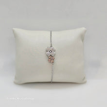 Lade das Bild in den Galerie-Viewer, SWAROVSKI Latisha Armband Blume, Mehrfarbig, Rhodiniert 5636590