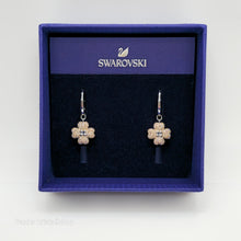 Lade das Bild in den Galerie-Viewer, SWAROVSKI Latisha Drop-Ohrhänger Blume, Rosa, Rhodiniert 5636485