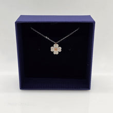 Lade das Bild in den Galerie-Viewer, SWAROVSKI Latisha Halskette Blume Weiß, Rosa Rhodiniert 5636488