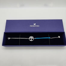 Lade das Bild in den Galerie-Viewer, SWAROVSKI Armband Symbolic Tree of Life, Blau, Rhodiniert 5521494