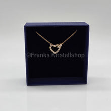 Lade das Bild in den Galerie-Viewer, SWAROVSKI Lovely Herz Halskette, Weiß, Goldlegierungsschicht 5636449