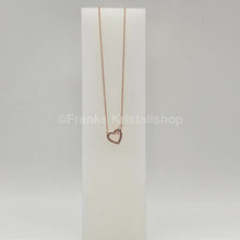 Lade das Bild in den Galerie-Viewer, SWAROVSKI Lovely Herz Halskette, Weiß, Roségold-Legierungsschicht 5636445