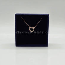 Lade das Bild in den Galerie-Viewer, SWAROVSKI Lovely Herz Halskette, Weiß, Roségold-Legierungsschicht 5636445