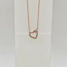 Lade das Bild in den Galerie-Viewer, SWAROVSKI Lovely Herz Halskette, Weiß, Roségold-Legierungsschicht 5636445