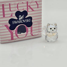Lade das Bild in den Galerie-Viewer, SWAROVSKI Lucky Cat Glückskatze Winkekatze 1071038