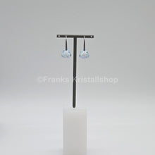 Lade das Bild in den Galerie-Viewer, Swarovski Lunar Drop-Ohrhänger Blau, Rhodiniert 5717560