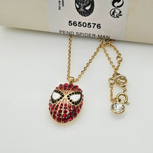 Lade das Bild in den Galerie-Viewer, SWAROVSKI Marvel Spider-Man Kette Rot, Goldlegierungsschicht 5650576
