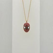 Lade das Bild in den Galerie-Viewer, SWAROVSKI Marvel Spider-Man Kette Rot, Goldlegierungsschicht 5650576
