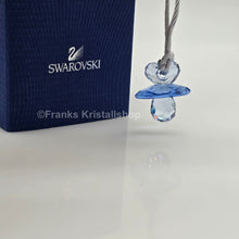 Lade das Bild in den Galerie-Viewer, SWAROVSKI Memories Baby Schnuller Ein Junge Hellblau 1194058