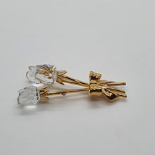 Lade das Bild in den Galerie-Viewer, SWAROVSKI Memories Strauß Blumenstrauß Gold 199479