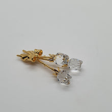 Lade das Bild in den Galerie-Viewer, SWAROVSKI Memories Strauß Blumenstrauß Gold 199479