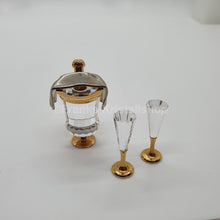 Lade das Bild in den Galerie-Viewer, SWAROVSKI Memories Sektkühler komplett 4-teilig 191586