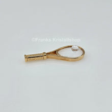 Lade das Bild in den Galerie-Viewer, SWAROVSKI Memories Tennisschläger mit einem Tennisball 183280