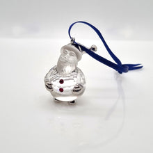 Lade das Bild in den Galerie-Viewer, SWAROVSKI Memories Weihnachtsmann Ornament Rhodium 681336