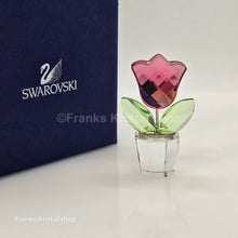 Lade das Bild in den Galerie-Viewer, SWAROVSKI Blumenträume Blumentopf Tulpe Rosa Pink im Blumentopf 657111 oU