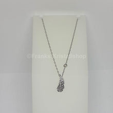 Lade das Bild in den Galerie-Viewer, SWAROVSKI Naughty Feder Halskette Weiß, Rhodiniert 5512365 oU