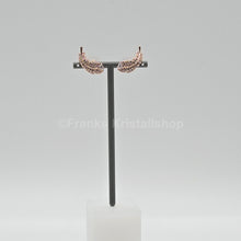 Lade das Bild in den Galerie-Viewer, SWAROVSKI Nice Feder Ohrstecker Weiß, Roségold-Legierungsschicht 5663490