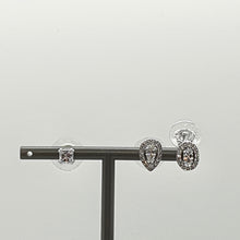 Lade das Bild in den Galerie-Viewer, SWAROVSKI Attract Ohrstecker 2 Stecker und 1 Clip, Rhodiniert 5410284
